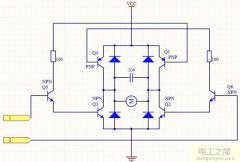三極管控制電機正反轉(用三極管實現直流電機正反轉電路)