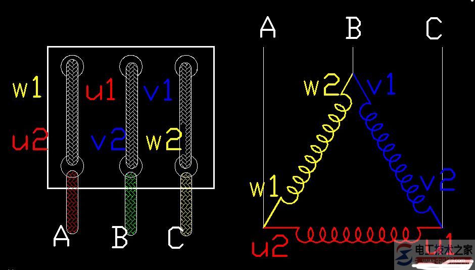電動(dòng)機(jī)接線圖3
